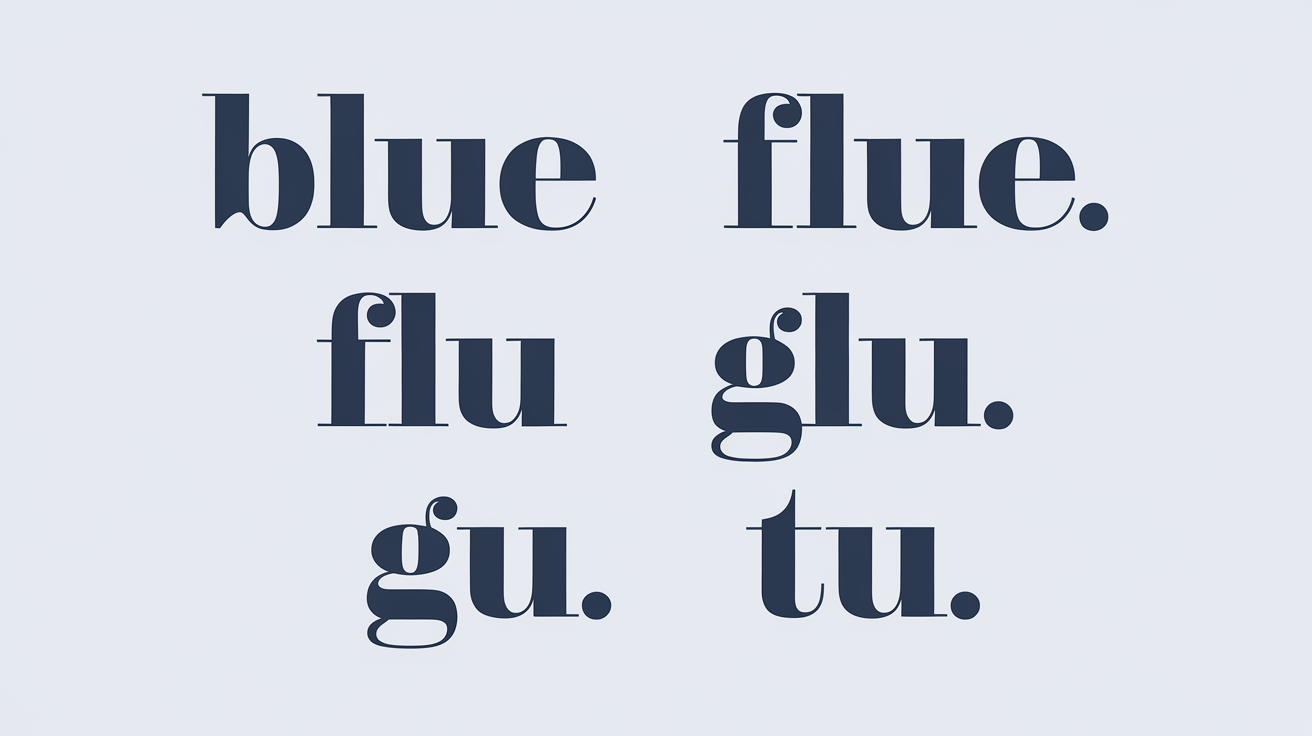 5 Letter Words Ending in U