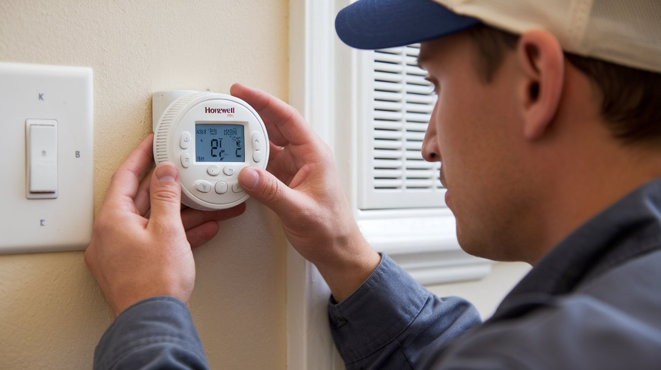 Installing Honeywell Thermostat