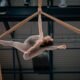 aerial fabric dance