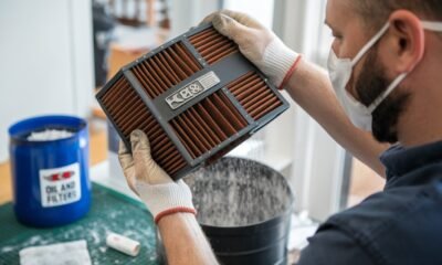 how to clean K&N air filter